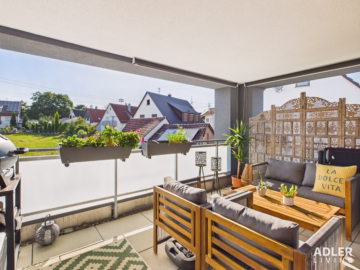 FELDBLICK – neuwertige 3-Zi.-Wohnung aus 2020 mit Loggia, Küche, Aufzug und TG-Stellplatz, 71069 Sindelfingen, Etagenwohnung